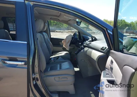 2013 Honda Odyssey Ex-L из США, поврежденный, VIN 5FNRL5H64DB034535